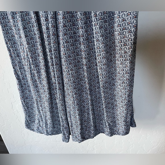 Abercrombie & Fitch| Boho Wide Leg Cropped Pants, Size XS•••Geometric Pattern - Picture 6 of 13